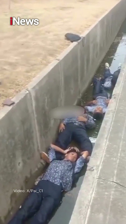 Viral Siswa SMP Ditidurkan di Got gegara Balap Liar