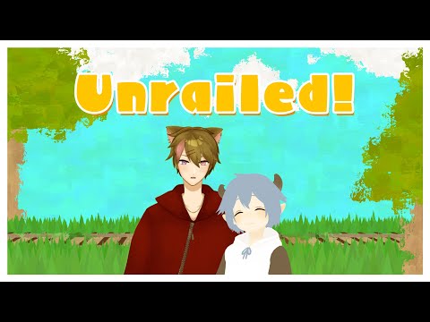 【Unrailed/コラボ配信】あずきさんと初コラボ！線路をつなげ～！🚃【Vtuber】