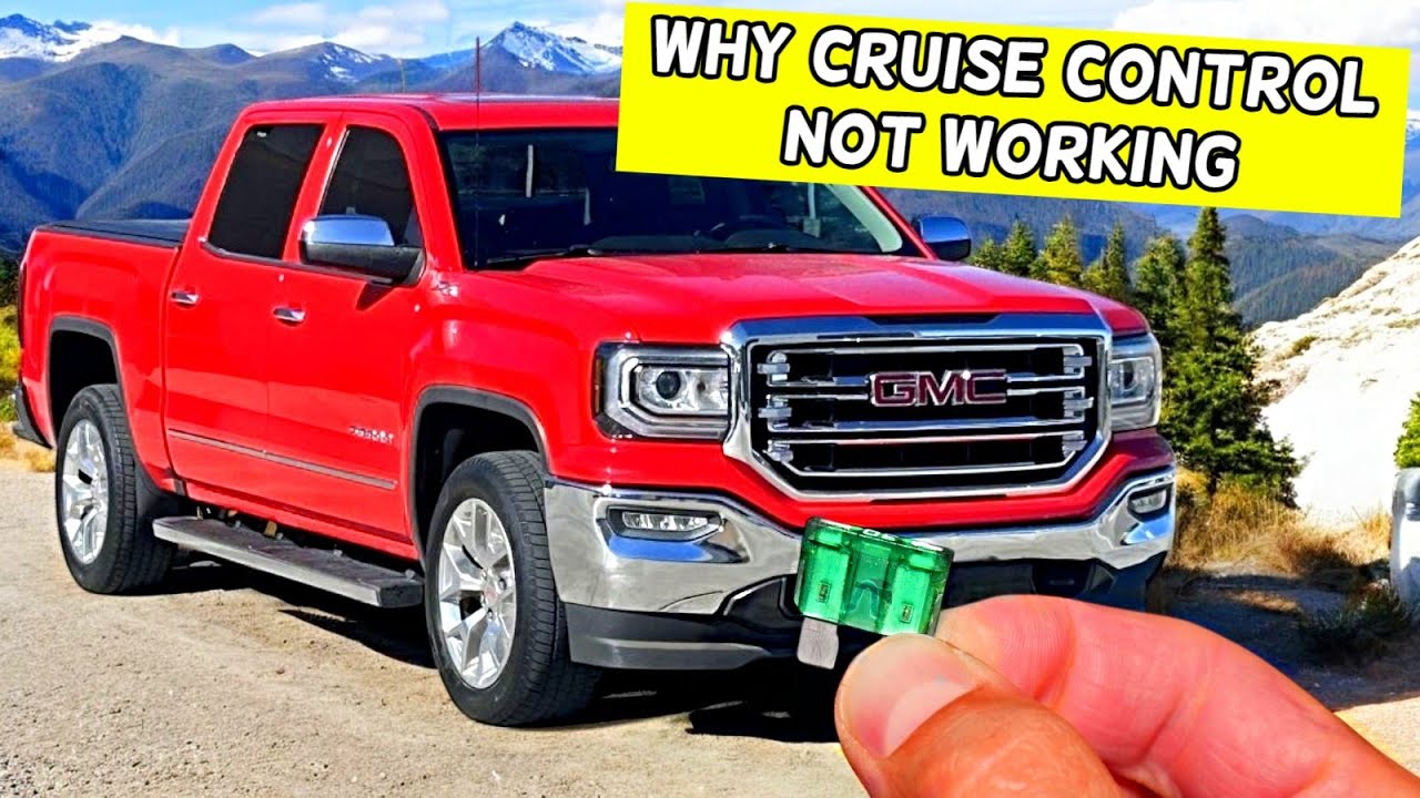GMC SIERRA WHY CRUISE CONTROL DOES NOT WORK 2014 2015 2016 2017 2018 2019