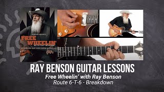🎸 Ray Benson Guitar Lesson - Route 6-T-6 - Breakdown - TrueFire