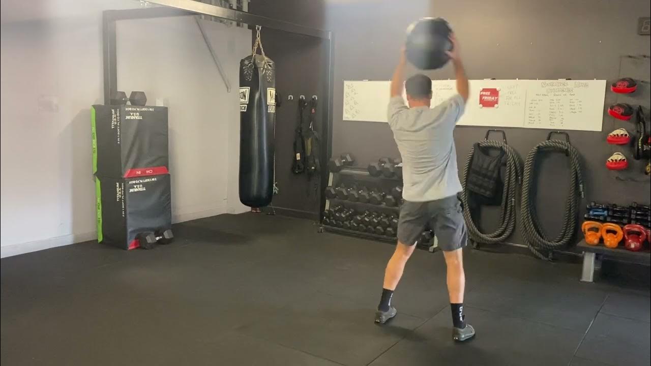 MedBall Lateral Slams to Single Arm Throw/Punch YouTube