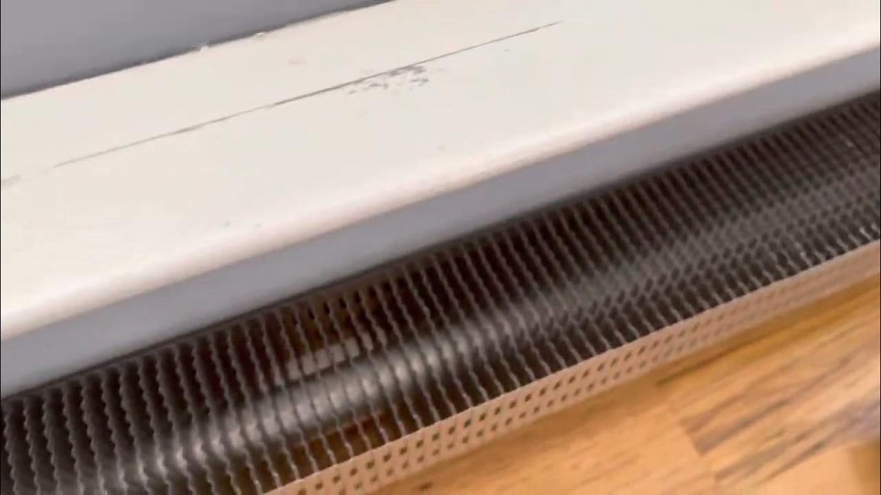 How to clean baseboard heaters YouTube