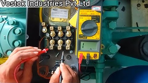 Part winding resistance of bitzer compressor | हिंदी में | #compressor#viralvideo#informative#trend