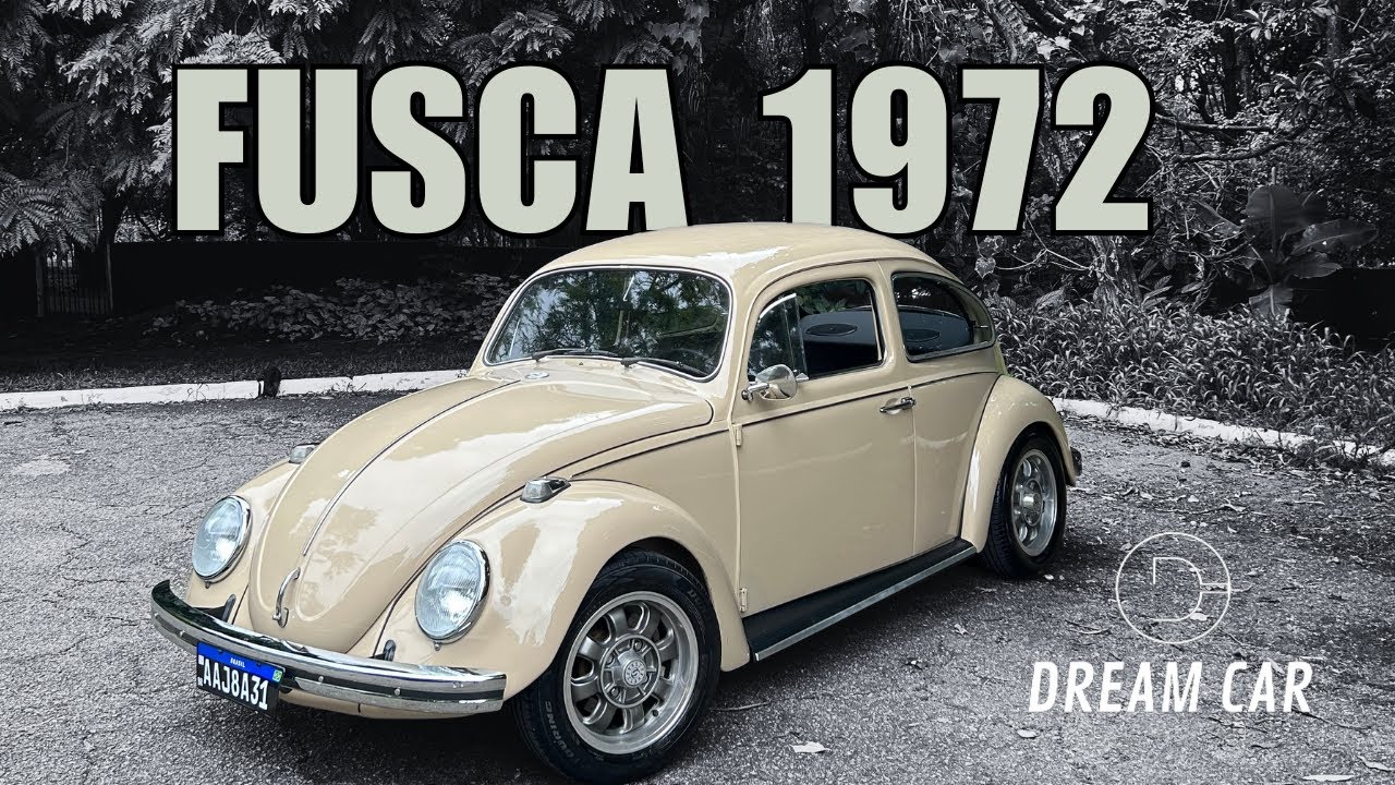 FUSCA 1500 1972 BEGE CLARO