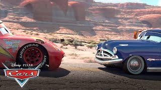 Rayo McQueen y Doc Hudson hacen una apuesta | Pixar Cars