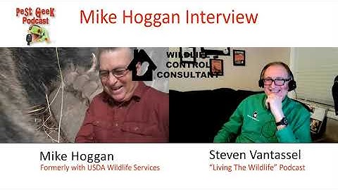 Stephen Vantassel and Mike Hoggan (formerly of USDA wildlife) discuss 
