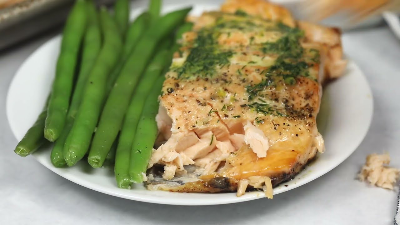 Salmon with Dill Butter