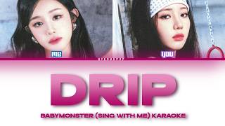'DRIP' BABYMONSTER (SING WITH ME) KARAOKE [VER.1] News