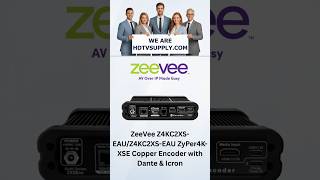ZeeVee Z4KC2XS-EAU/Z4KC2XS-EAU ZyPer4K-XSE Copper Encoder with Dante &amp; Icron