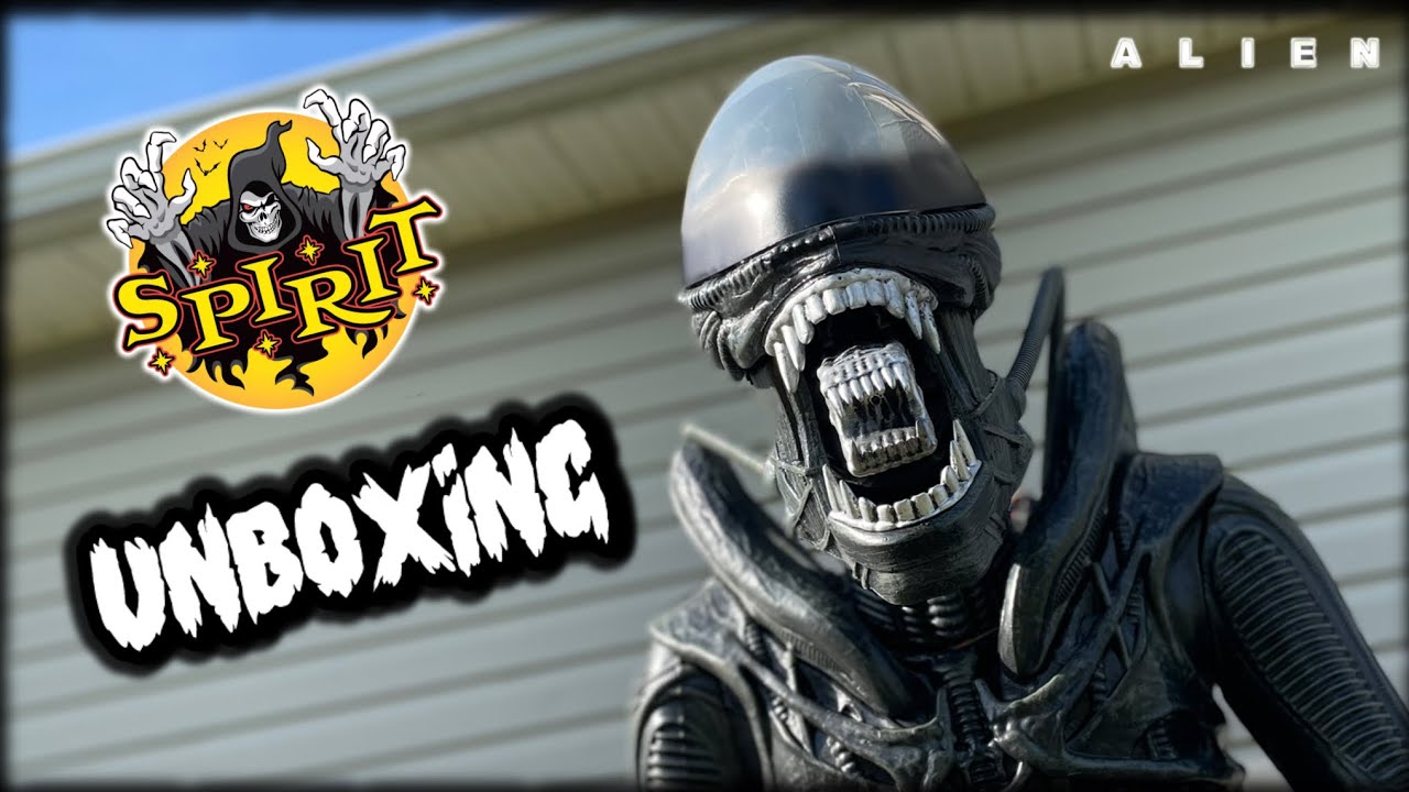 Finally Unboxing The Best Horror Movie Animatronic OF ALL TIME?! | Spirit Halloween Alien Xenomorph