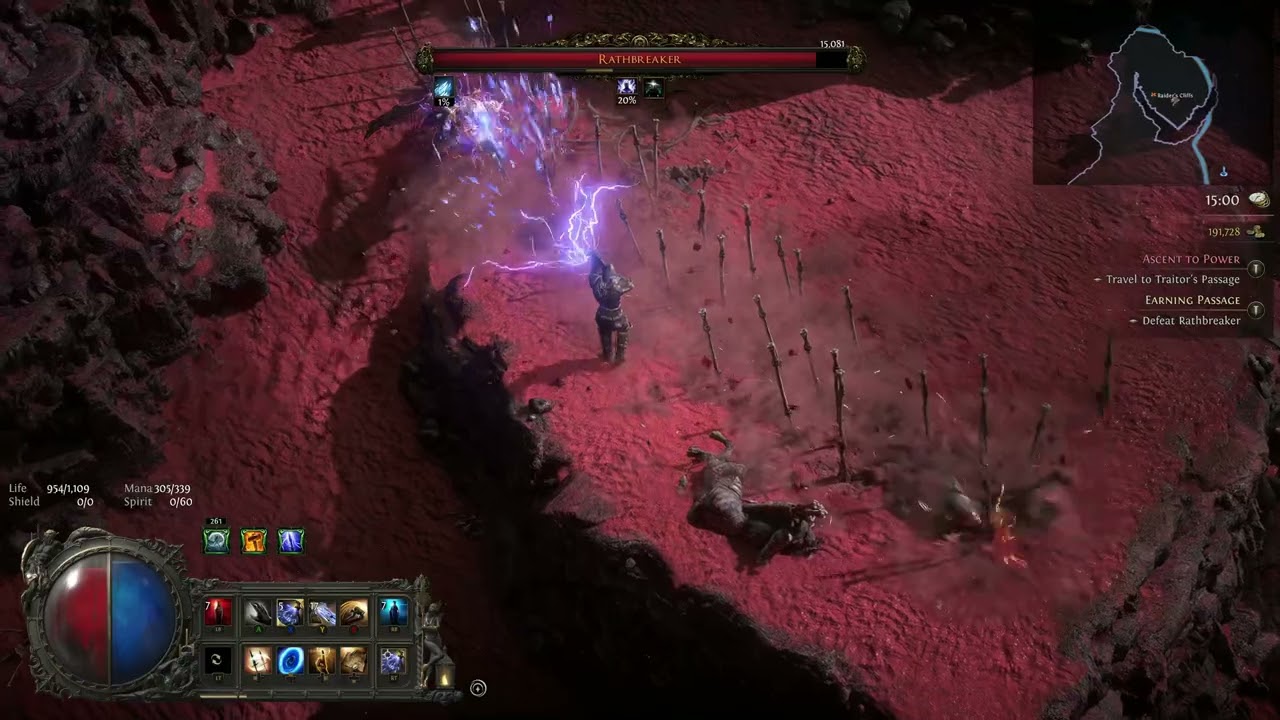 POE2 CRUEL Mercenary Beats Rathbreaker