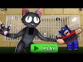 CAT PRISON RUN! OBBY GAMEPLAY #Roblox