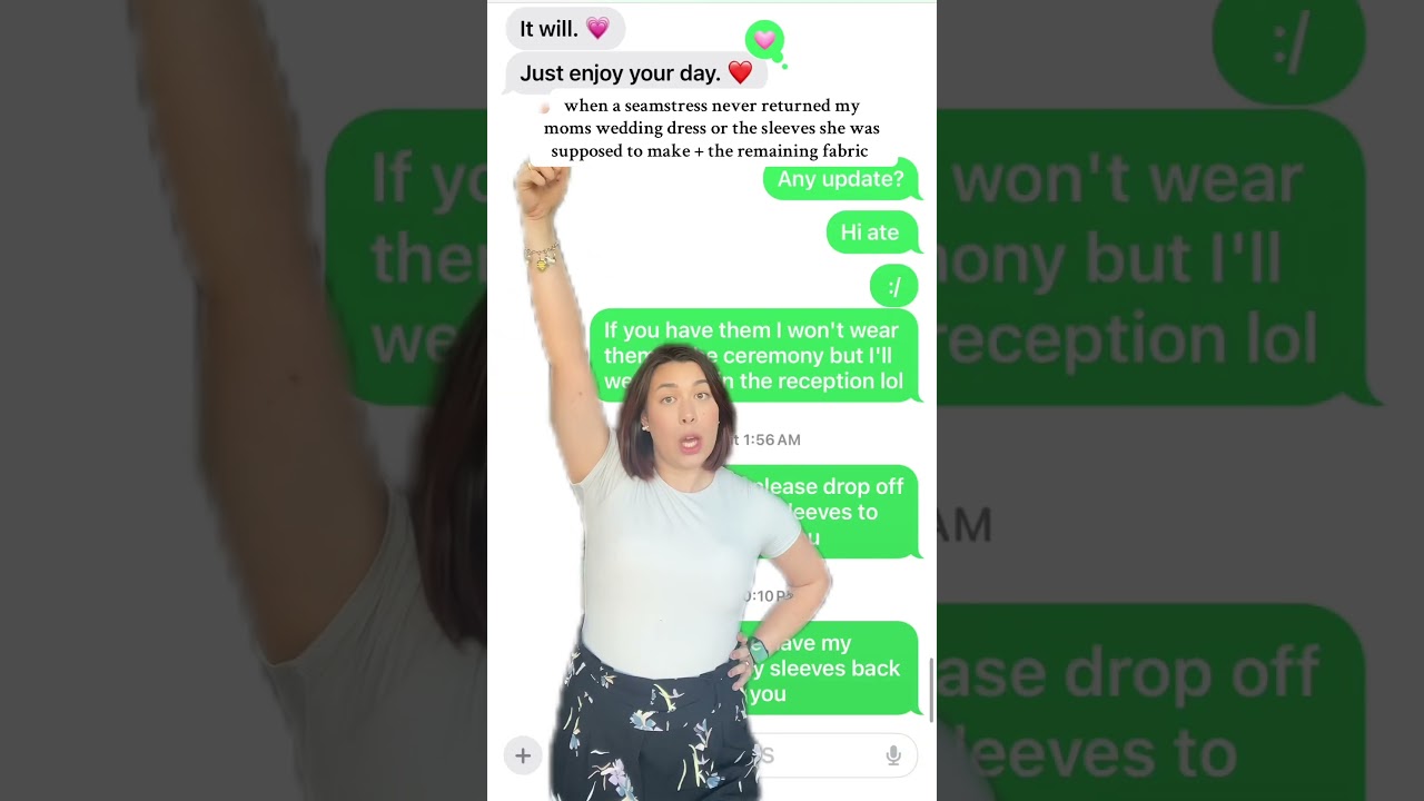Watch that time I never got my mom’s wedding dress back #rude on YouTube Watch that time I never got my mom’s wedding dress back #rude on YouTube