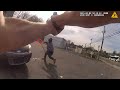 Bodycam: Officer Shoots Fleeing Suspect Who Throws Gun.