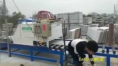 amazing! fire dancing upon stone - DAFON automatic flaming machine