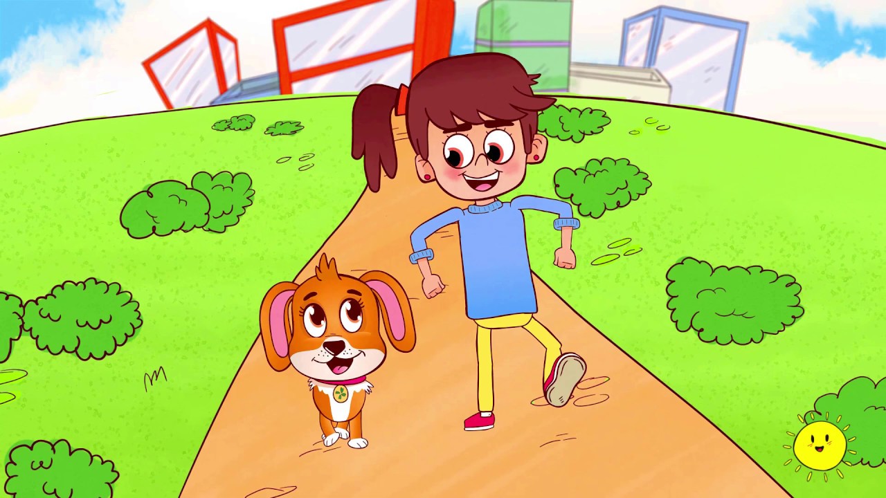 A Doggy Named Lucky - Nursery Rhymes Kid Song Video - The Smiling Sun ...