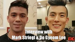 Mark Stiegl And Do Gyeom Lee Talk About Their Upcoming Fight