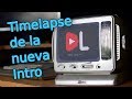 Timelapse: nueva intro creada en Blender