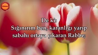 Felak Suresi - Maher al Muaiqly