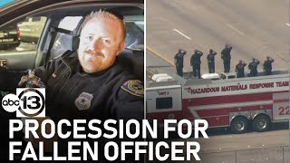 HPD holds procession for officer killed in helicopter crash