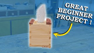 Inexpensive Japanese Inspired Tissue Box | Hand Tool Build
