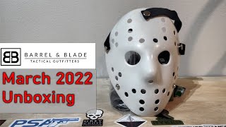 Barrel and Blade March 2022 Unboxing