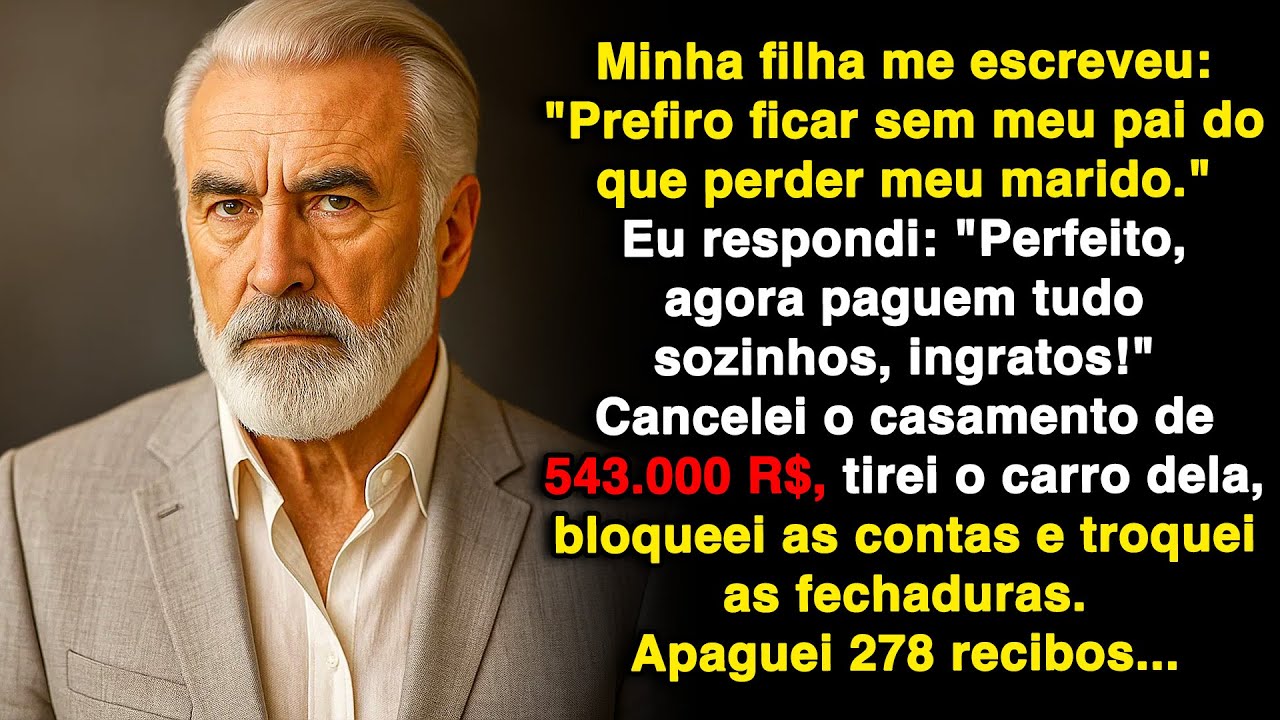 Minha filha me mandou uma mensagem: “Prefiro perder você a perder meu marido!” E então...