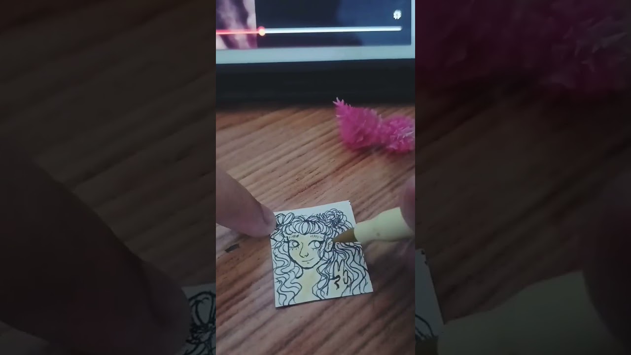 My miniest drawing ever.