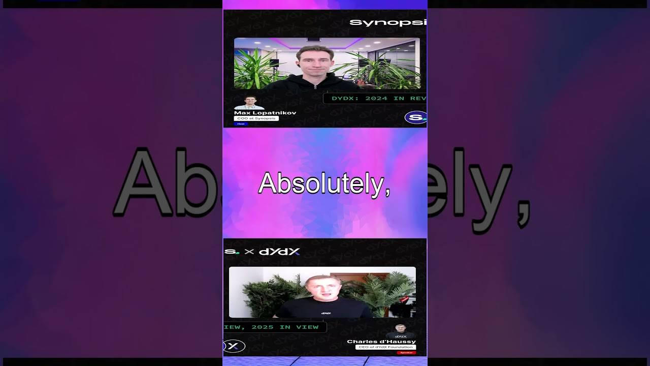 Charles d’Haussy - dYdX Foundation