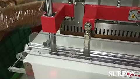 Sliced bread shrink wrapping  machinery with auto vertical L sealer