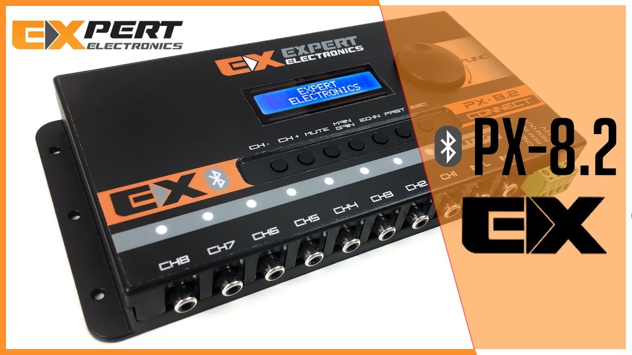 Processador de Audio Banda Expert Electronics PX8.2 Connect