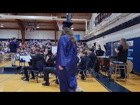 Sangamon Valley High School Music  at the SVHS Graduation Ceremony 2023