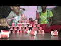Paper cup competition#video 