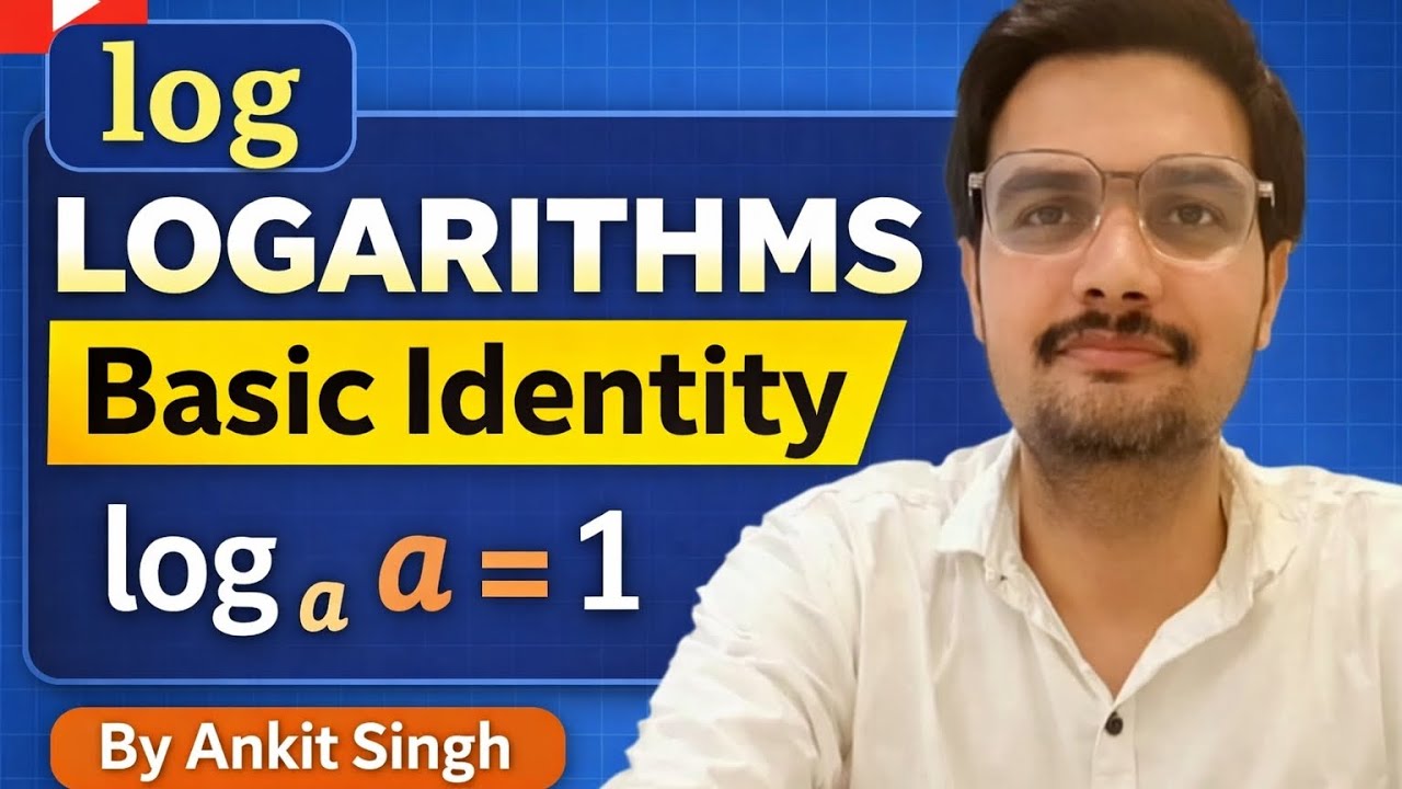 #Logarithms (log)  Important Identity. ..
