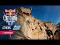 Cliff diving in athens greece  round 4  red bull cliff diving world series 2024