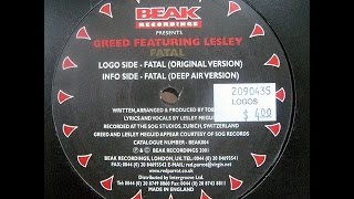 Download Lagu Greed feat Lesley ‎– Fatal (Original Version) MP3