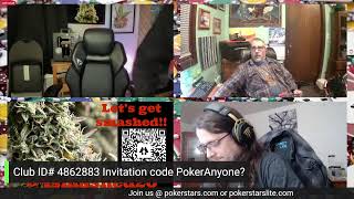 Poker night!  Im still tore up about my cat