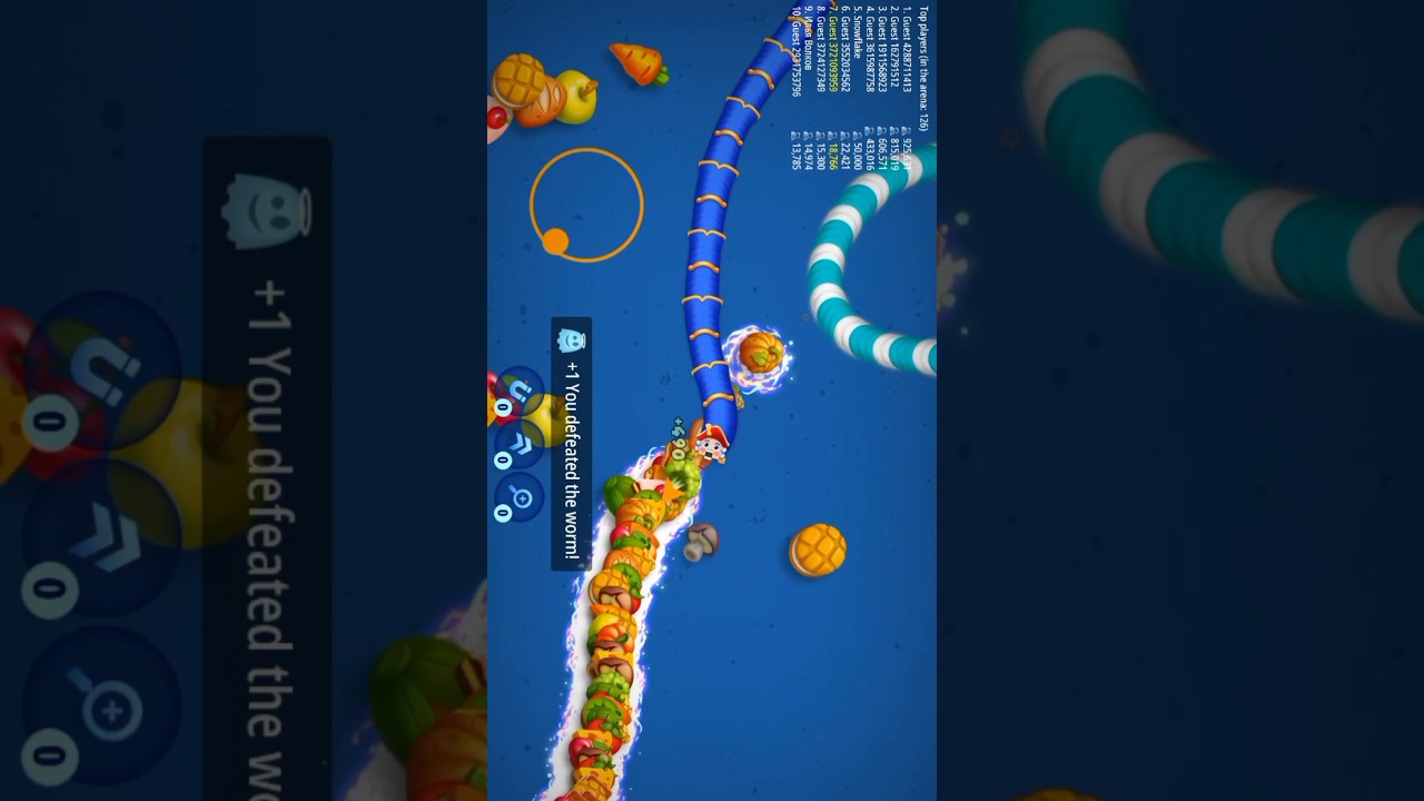 worms zone magic 🐍 worms zone hack mod apk 🔥 worms zone gameplay 