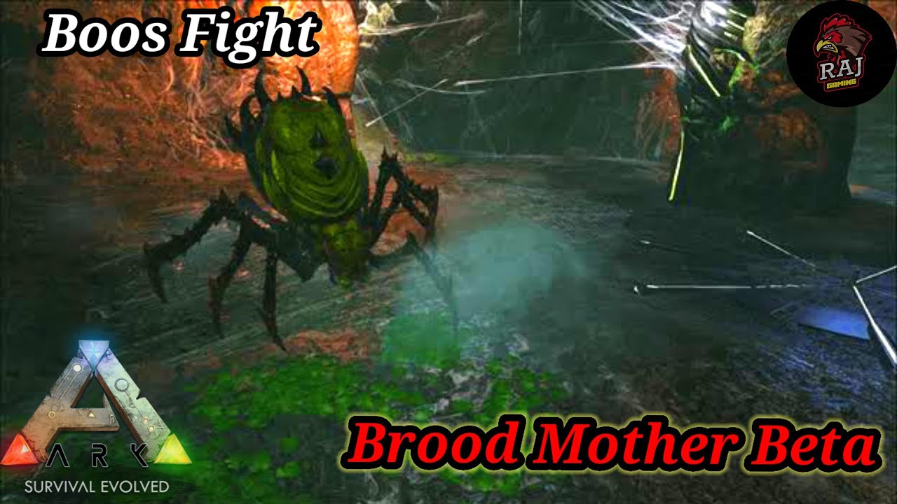 My Second Boss Fight 🤩 Brood Mother Beta 🤩 ARK Survival Evolved ( The ...