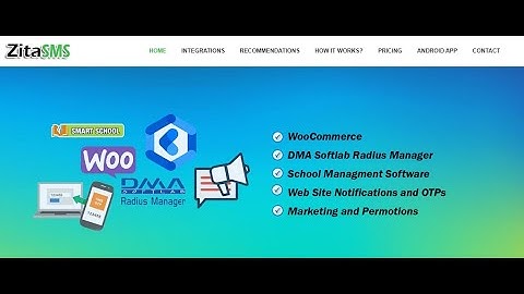 How to integrate zitaSMS Api in laravel- How to send sms to mobile