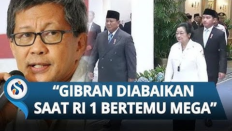Gestur Gibran Disorot Rocky Gerung! Jalan di Belakang Prabowo & Megawati: "Wapres Kehilangan Marwah"