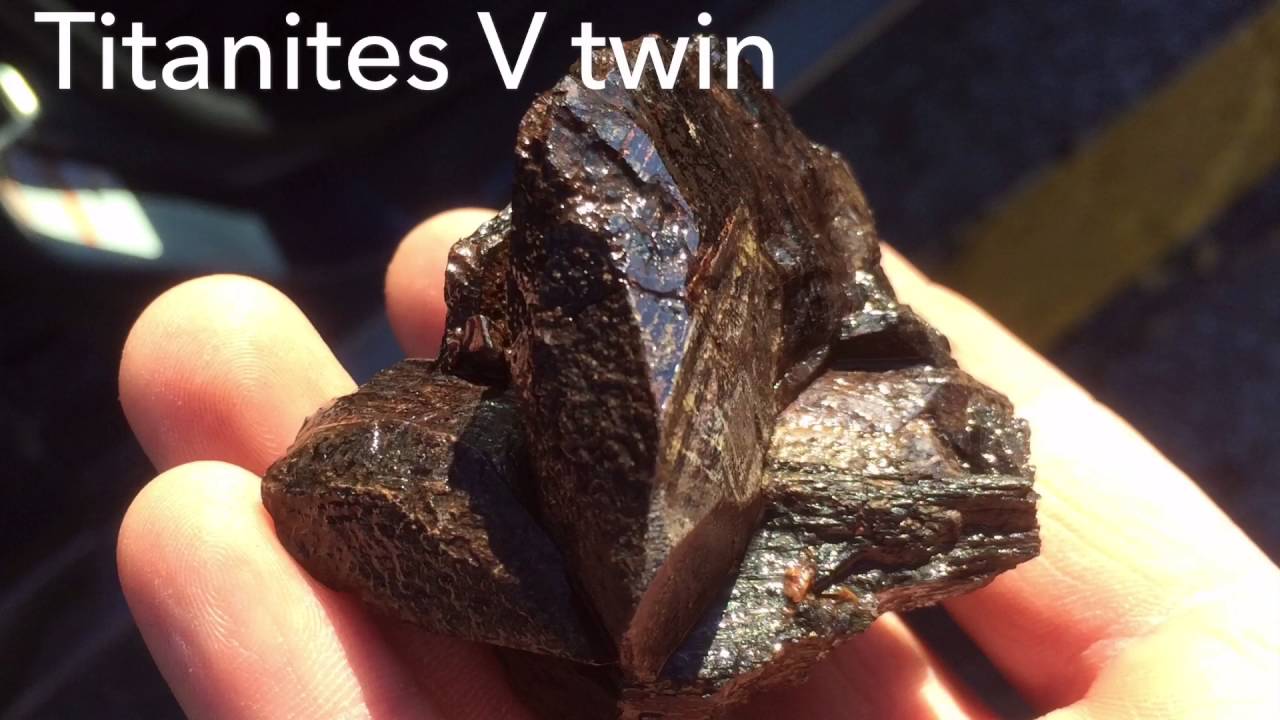 Rockhounding for Titanites, Feldspar, & Tremolites.