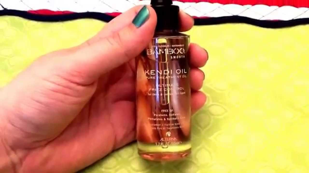 Alterna Bamboo Smooth Kendi Oil Pure Treatment Oil Review Youtube