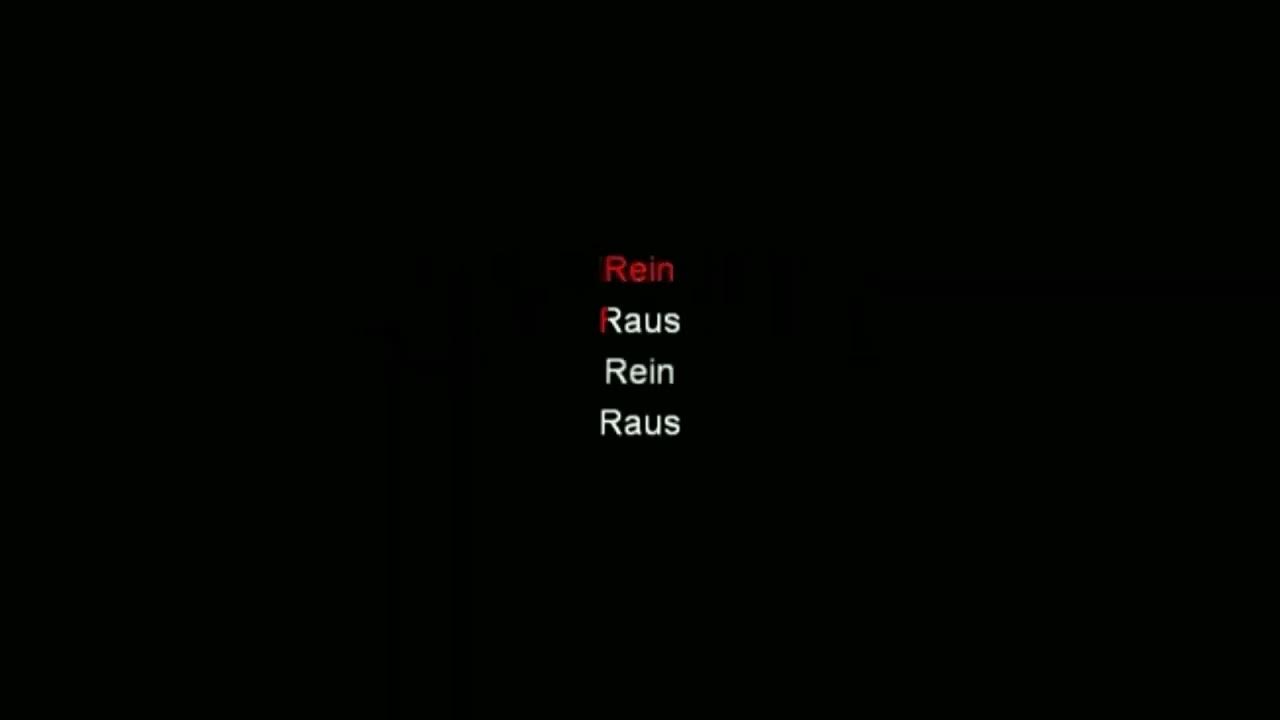 Rammstein Rein Raus (Karaoke) YouTube