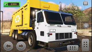 Road Sweeper Garbage Truck Simulator Gameplay  screenshot 2