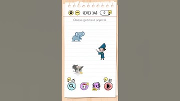 Brain Test level 345 solved #androidgames #wizard