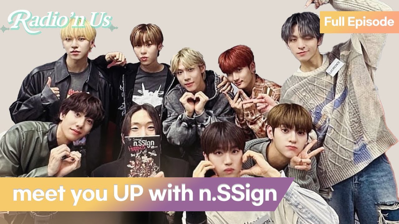 meet you UP with n.SSign (엔싸인). Time to heal with our music