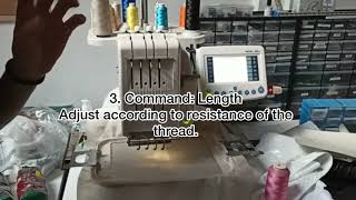Embroidery Machine E-Textiles tips