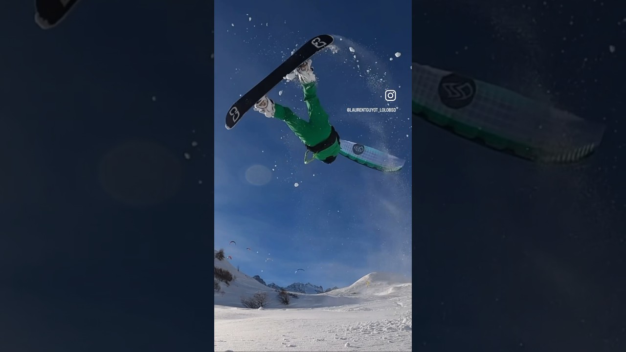 My best of snowkite wakestyle tricks