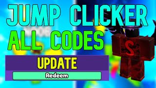 Easy Jump Clicker Codes - Roblox - December 2023 